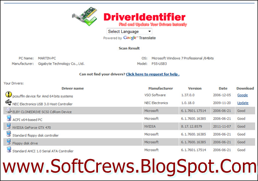 driver identifier download windows 10
